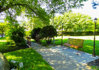 Территория санатория Жемчужина Кавказа в городе Ессентуки - фотография